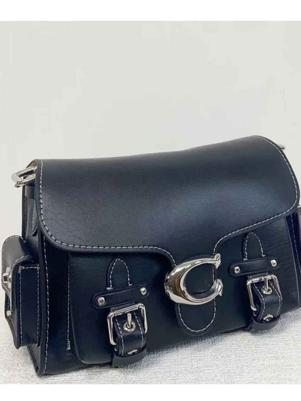 Coach Western Tabby in black new!!